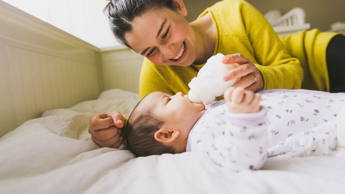 mamadeira do bebe
