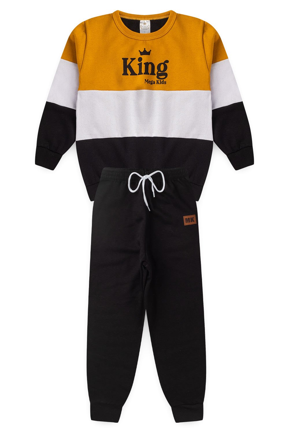 Moletom NCAA Infantil Little King - Time Universitário - Poliéster Macio