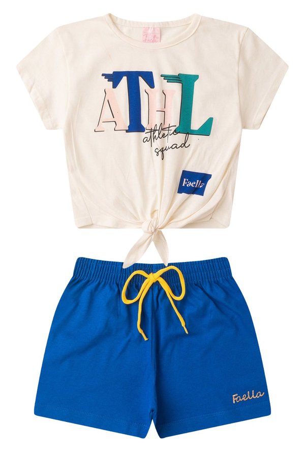 athl com shorts azul royal